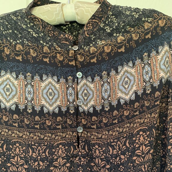 Vanessa Bruno Abstract Paisley Printed Shirt - Picture 2 of 6